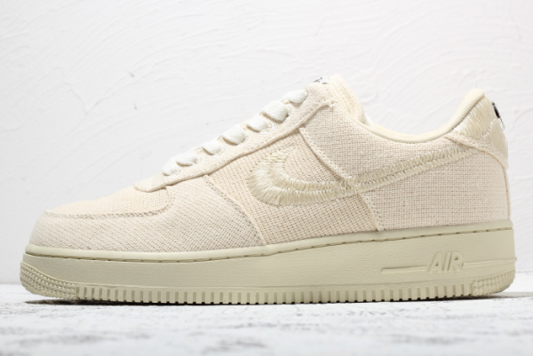 Stussy x Nike Air Force 1 Low Beige CZ9087-200 – Exclusive Collaboration Footwear